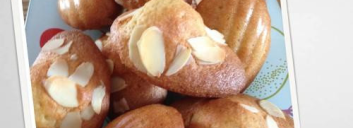 Madeleines amandes